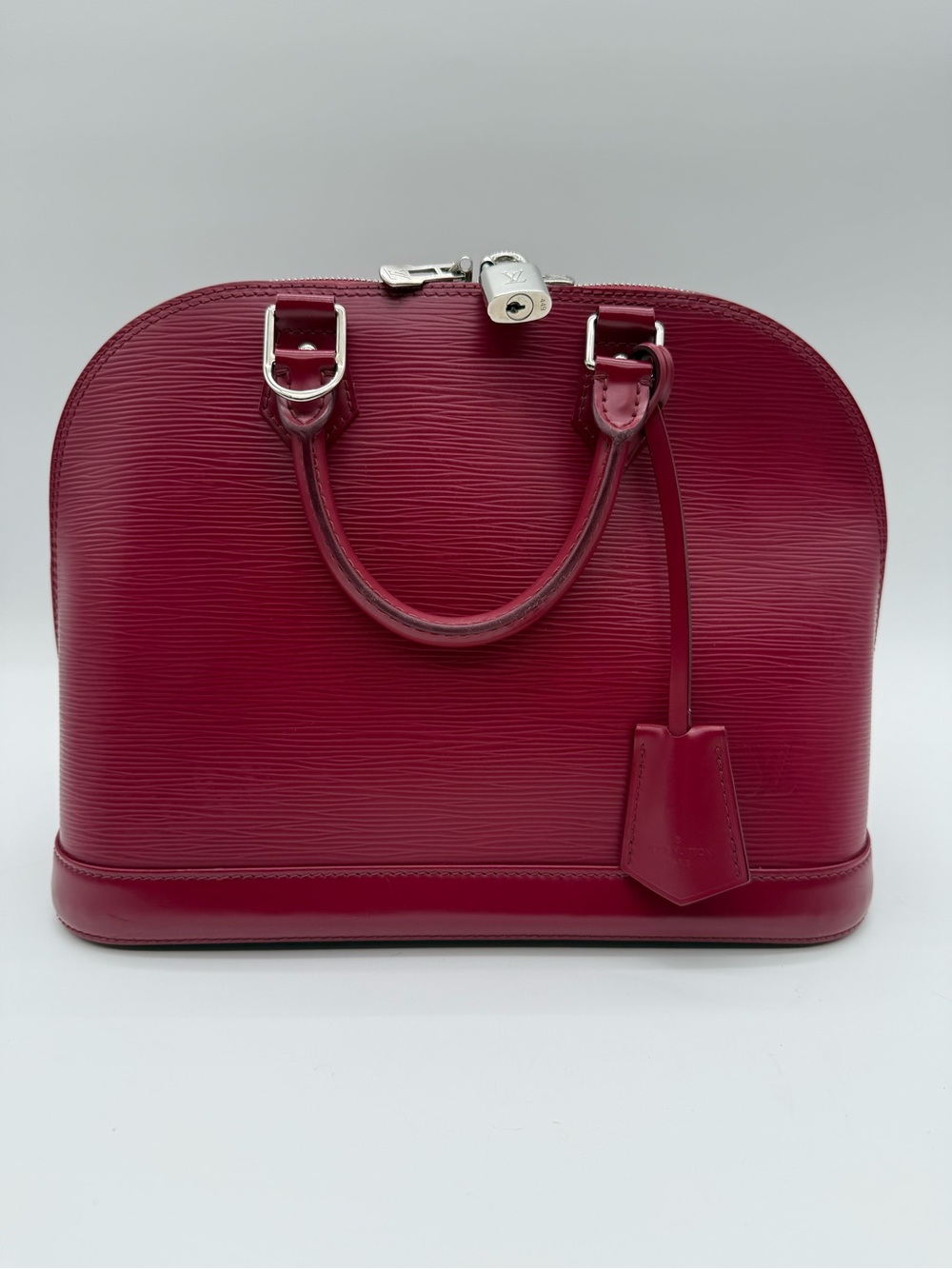 Louis Vuitton Alma PM Epi Leather Fuchsia